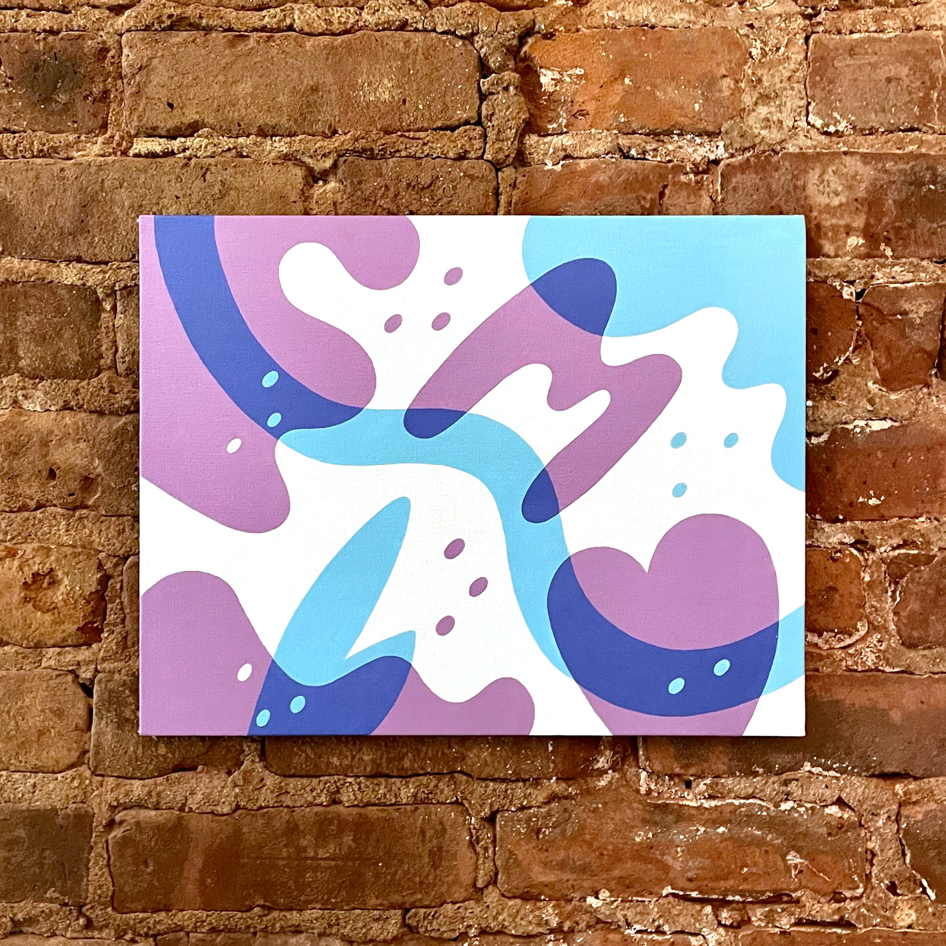 Cool And Collected – Shadow Mounted Painting