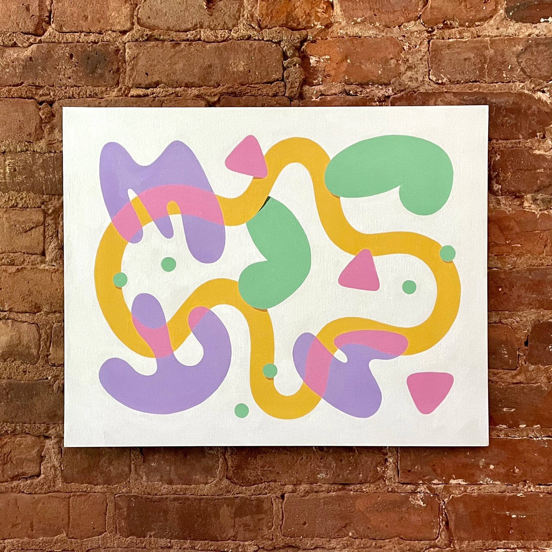 So Squishy – Shadow Mounted Painting