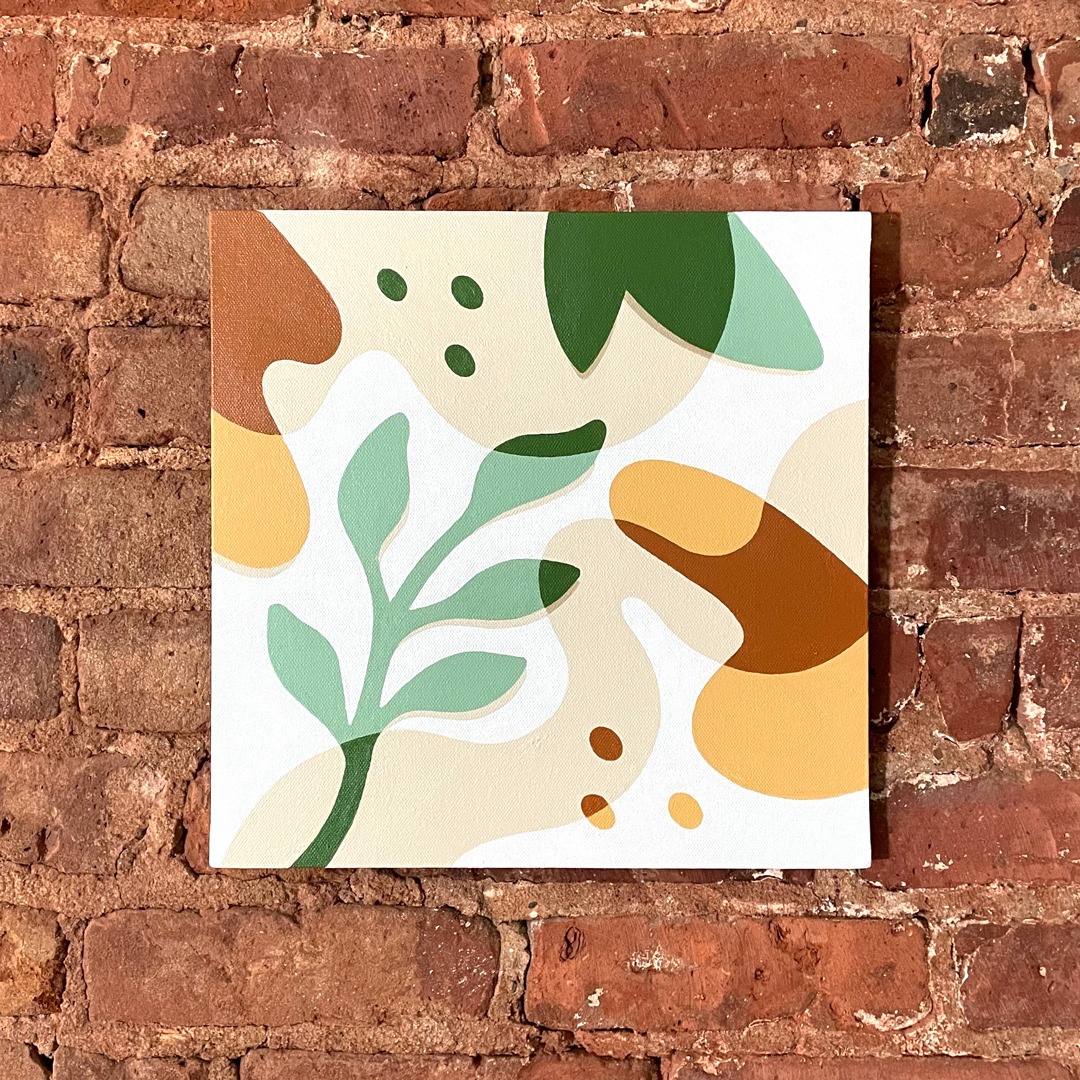 Springie – Shadow Mounted Painting