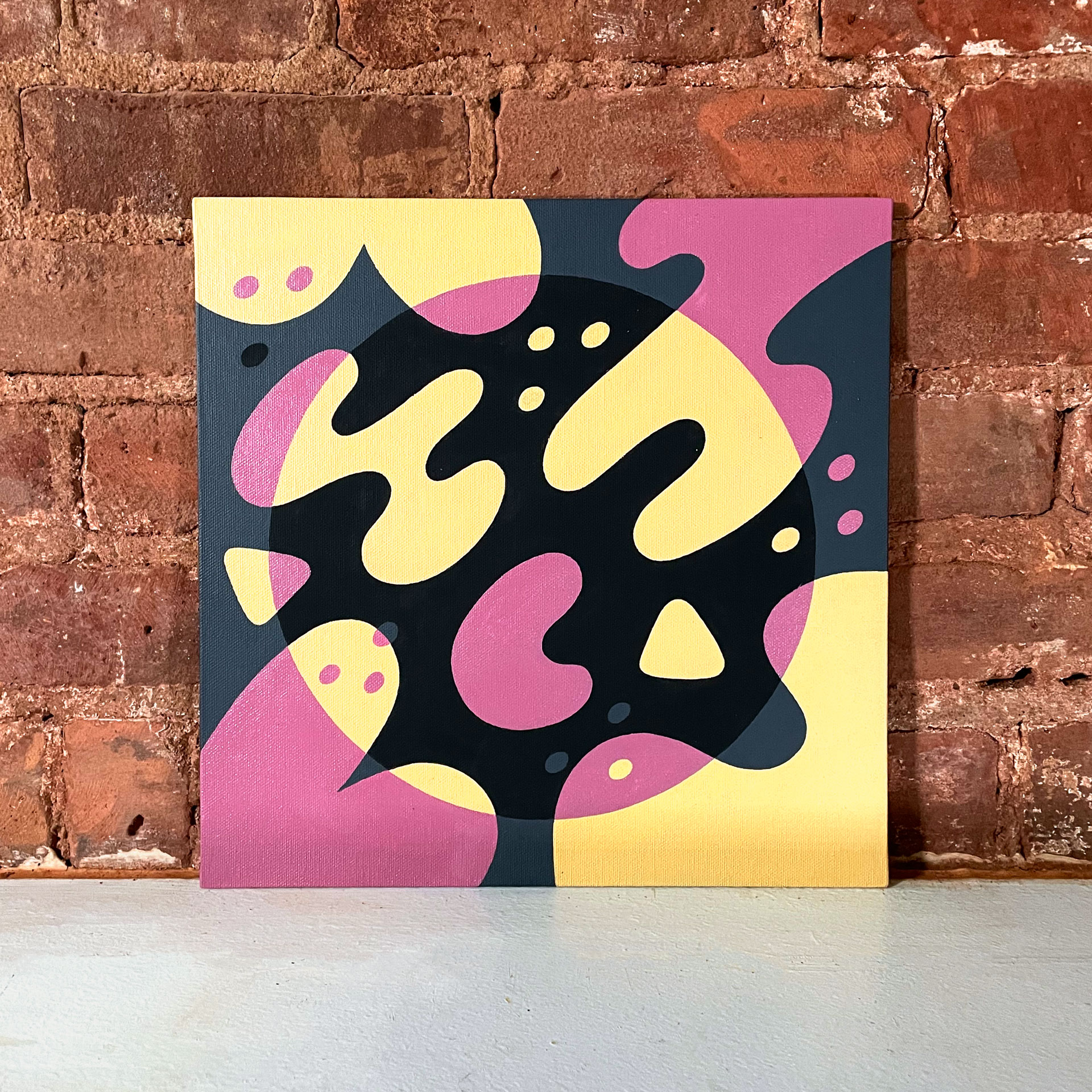 Negative Edge – Shadow Mounted Painting