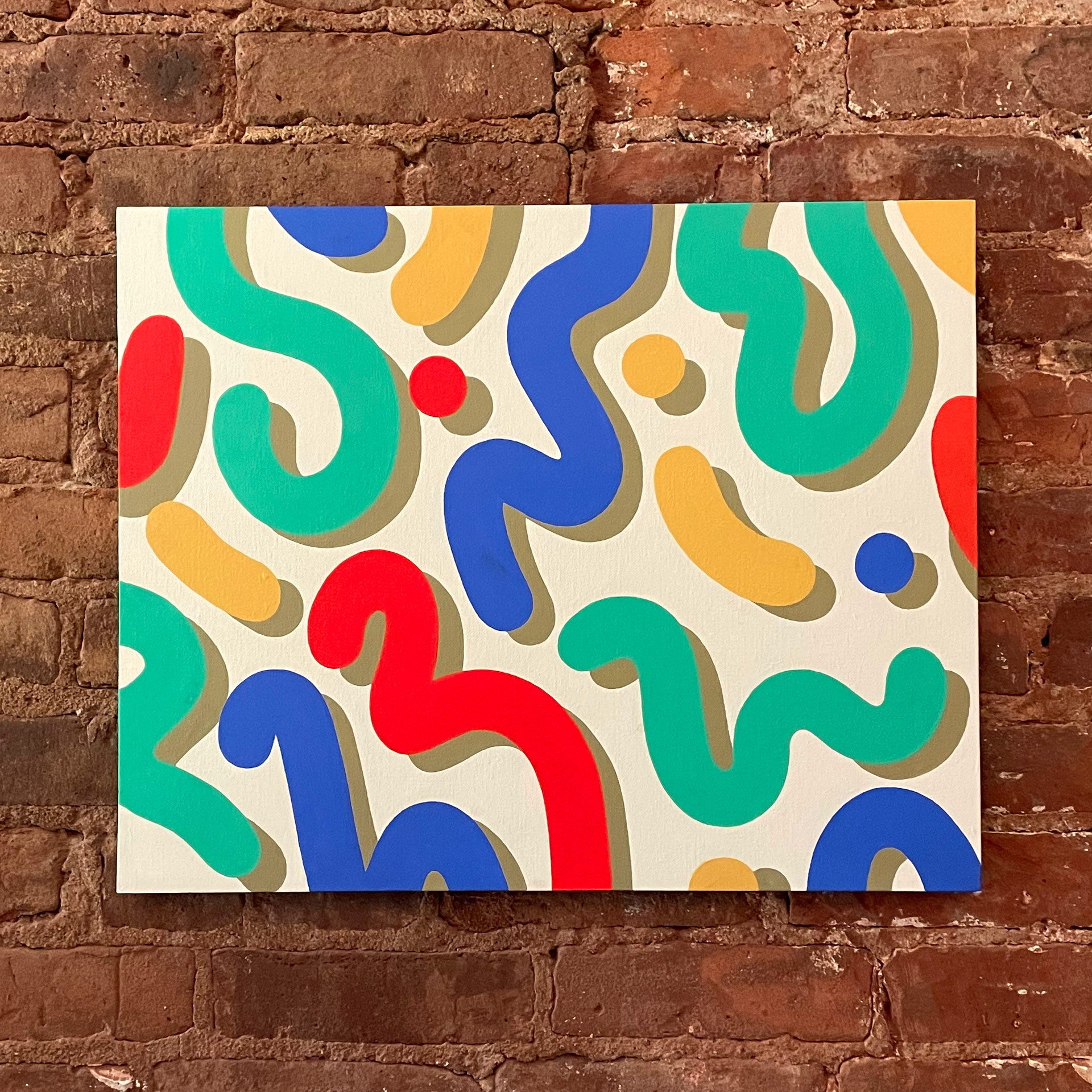 Go Back To The 90’s Lite – Shadow Mounted Painting