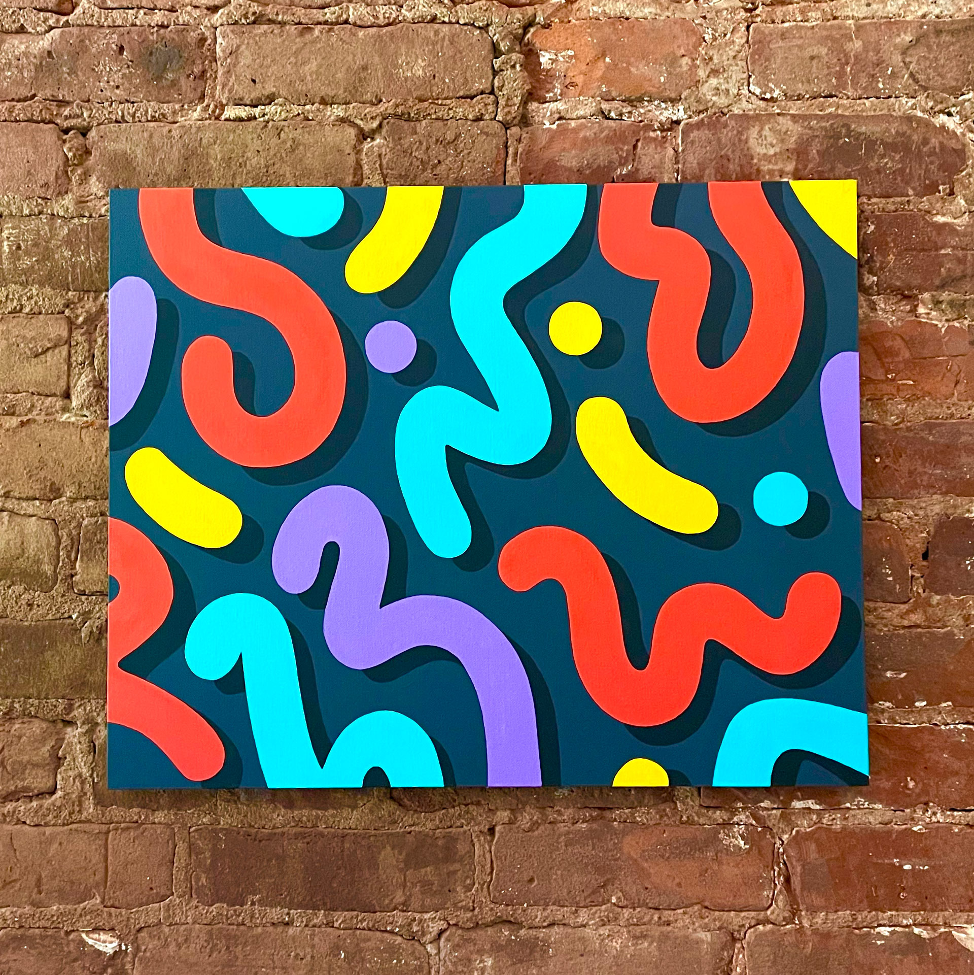 Go Back To The 90’s – Shadow Mounted Painting