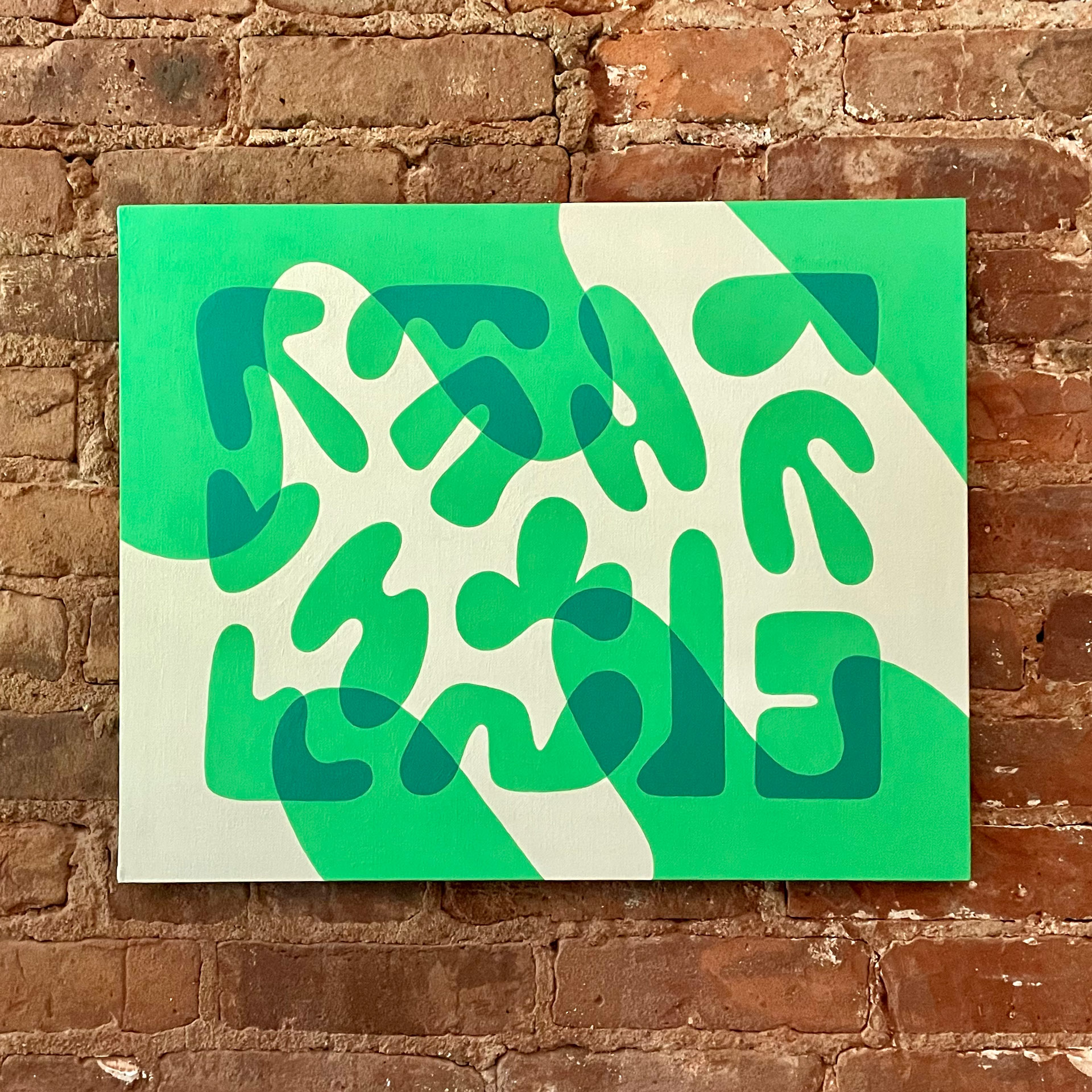 Guess My Favorite Color – Shadow Mounted Painting