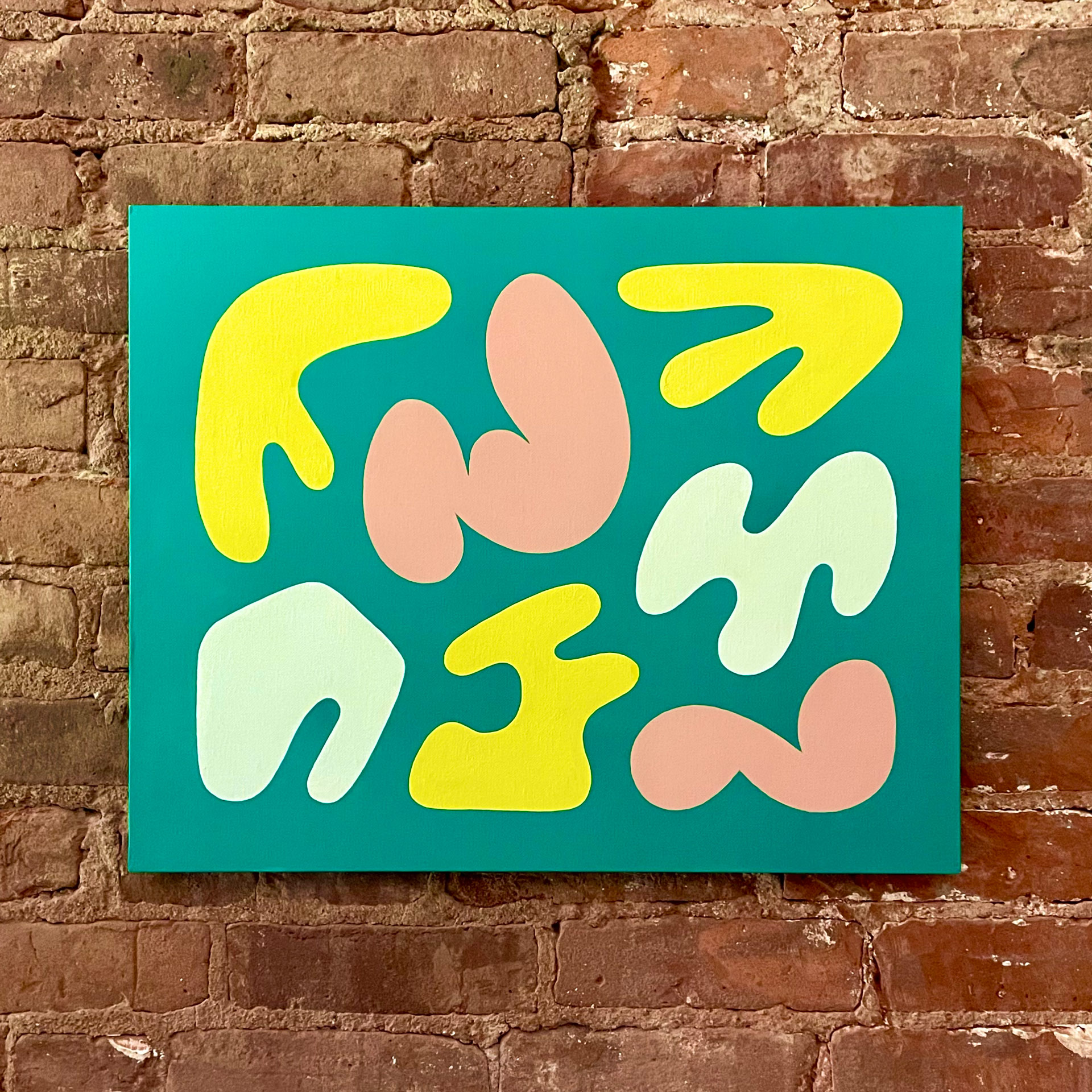 Shape Exploration – Shadow Mounted Painting
