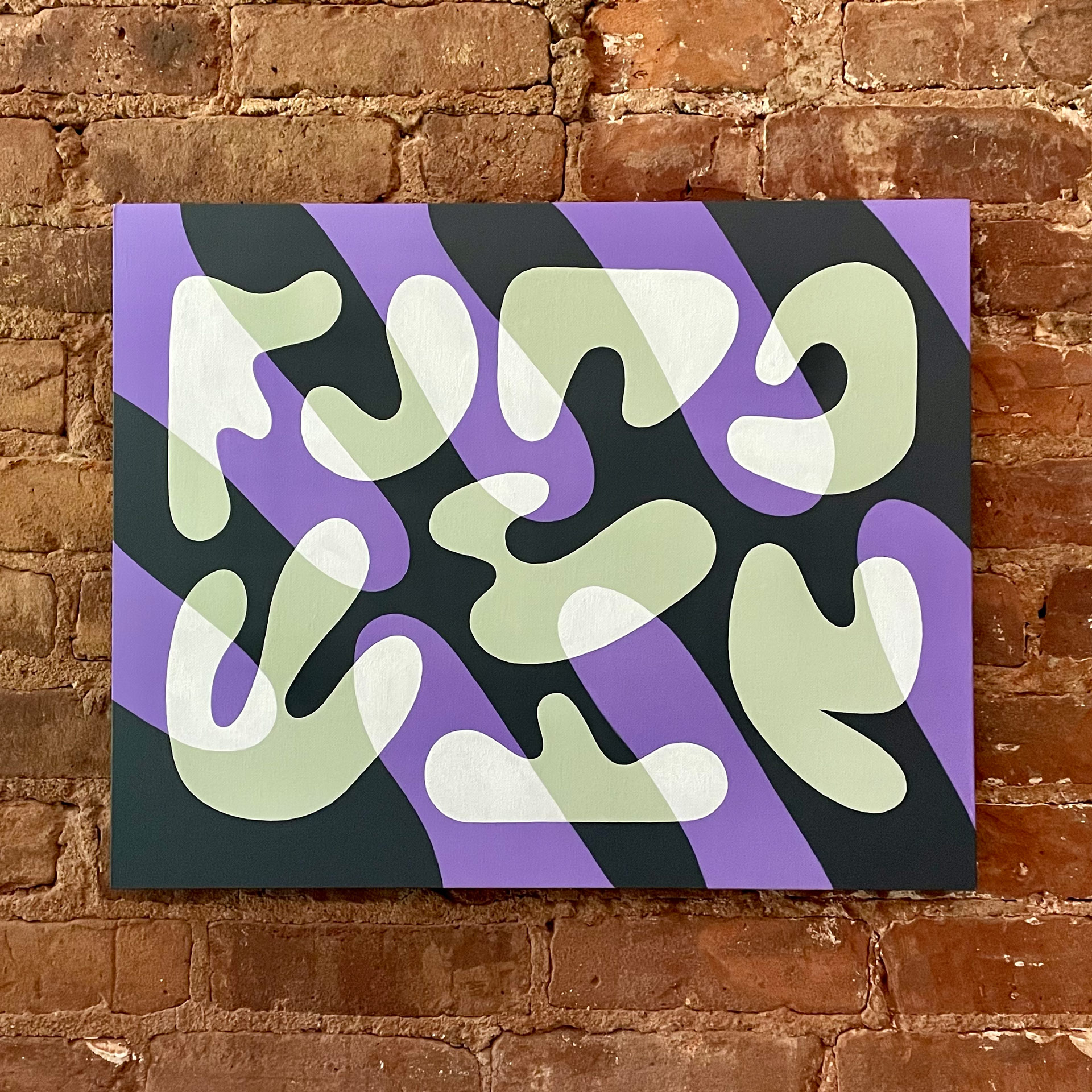 Slightly Spooky – Shadow Mounted Painting